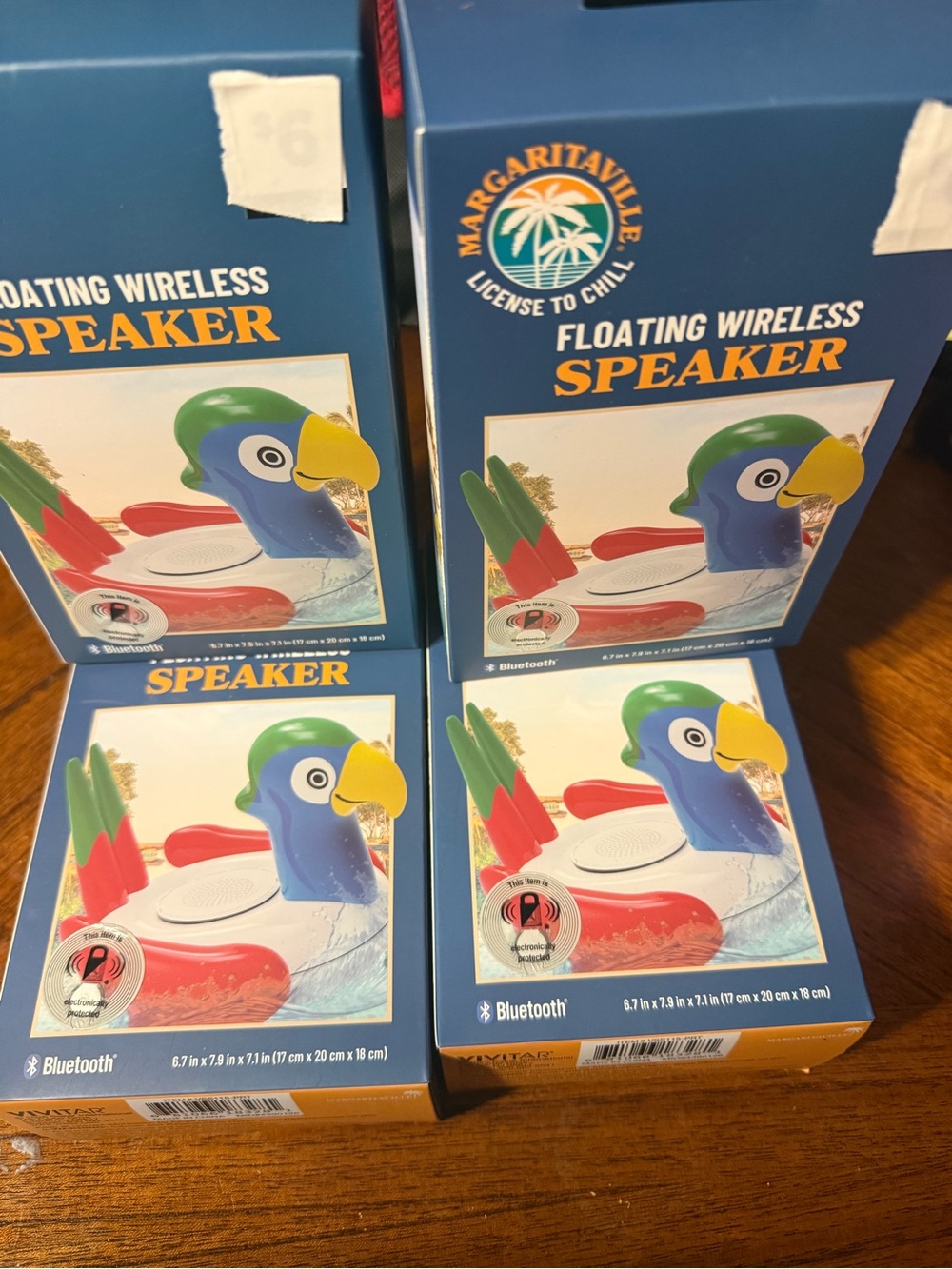 Margaritaville Floating Wireless Speaker - Multicolor Parrot 4
